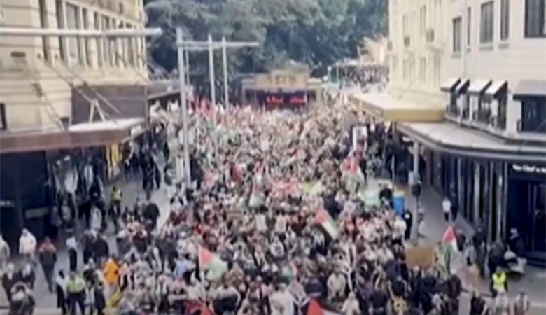 Χιλιάδες Αυστραλοί μετείχαν σε φιλοπαλαιστινιακές διαδηλώσεις