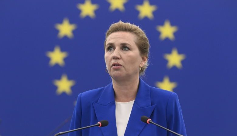 Η πρωθυπουργός της Δανίας δεν απέκλεισε την αναγνώριση παλαιστινιακού κράτους