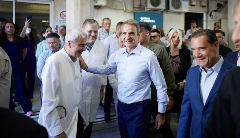 Το Ιπποκράτειο επισκέφθηκε ο Κυριάκος Μητσοτάκης – Επιθεώρησε τα έργα αναβάθμισης του Τμήματος Επειγόντων Περιστατικών