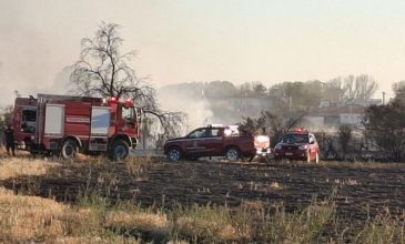 Φωτιά τώρα κοντά στον οικισμό Ηφαίστου στην Κομοτηνή – Μήνυμα από το 112