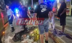 Χειροπέδες σε 46χρονο οδηγό μοτοσικλέτας μετά το θανατηφόρο τροχαίο με θύμα 71χρονη στην Πάτρα