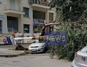 Σαρωτικό μπουρίνι «χτύπησε» την Καστοριά