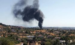 Φωτιά στο Μουσικό Σχολείο της Παλλήνης – Δείτε βίντεο