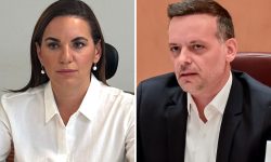 Όλγα Κεφαλογιάννη κατά Δούκα: Αντί να αναλάβει τις ευθύνες που του αναλογούν για τα γκράφιτι κατά του Ισραήλ, κάνει φτηνή προπαγάνδα