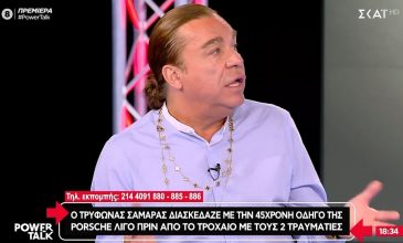 Τρύφωνας Σαμαράς για το τροχαίο με την Porsche: «Μου ζήτησαν να σβήσω τα στόρι από τη διασκέδαση με την 45χρονη»