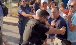 Ένταση με τον Άδωνι Γεωργιάδη στη Δράμα: «Δεν πάω στο νοσοκομείο γιατί με απειλούν ότι θα με πυροβολήσουν»