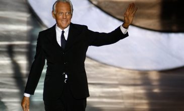 Παγκόσμια συγκίνηση για τον θάνατο του Τζόρτζιο Αρμάνι – «Η ιδιοφυΐα του άγγιξε πολλές ζωές»