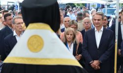 Στον αγιασμό για την έναρξη λειτουργίας της 89ης ΔΕΘ ο Κυριάκος Μητσοτάκης
