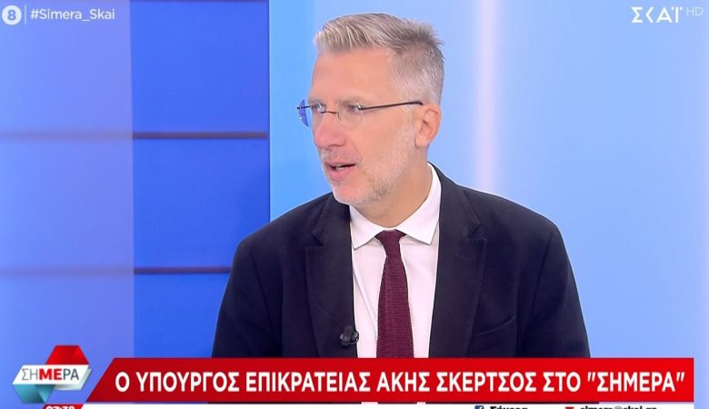 Σκέρτσος: Κατά μισό έως δύο μισθούς αυξάνεται το διαθέσιμο εισόδημα για κάθε εργαζόμενο, ως αποτέλεσμα της φορολογικής μεταρρύθμισης