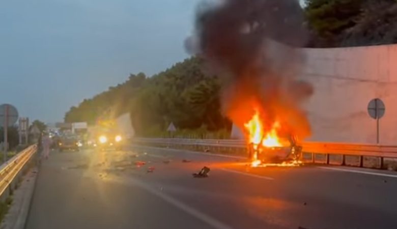 Τραγικό δυστύχημα στην Αχαΐα: Επί ένα χιλιόμετρο πήγαινε ανάποδα στον δρόμο το Ι.Χ. της 70χρονης – Δείτε βίντεο