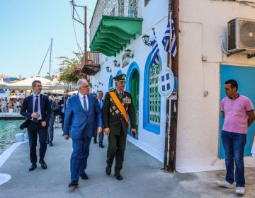 Επίσκεψη του Προέδρου της Δημοκρατίας στο Καστελλόριζο