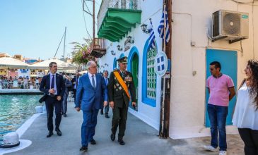 Επίσκεψη του Προέδρου της Δημοκρατίας στο Καστελλόριζο