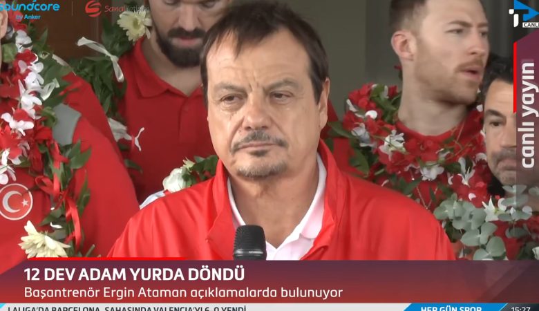 Το κλάμα του Αταμάν: «Έσπασε» κατά τη διάρκεια της υποδοχής της αποστολής της Τουρκίας – «Θέλαμε το χρυσό για το τουρκικό έθνος»