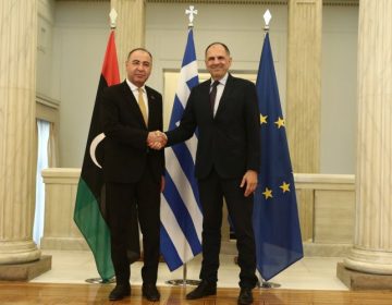 Συνάντηση Γεραπετρίτη με τον ασκούντα χρέη ΥΠΕΞ της Κυβέρνησης Εθνικής Ενότητας της Λιβύης