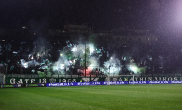 Με κόσμο ο Παναθηναϊκός στο ντέρμπι με τον Ολυμπιακό στη Λεωφόρο