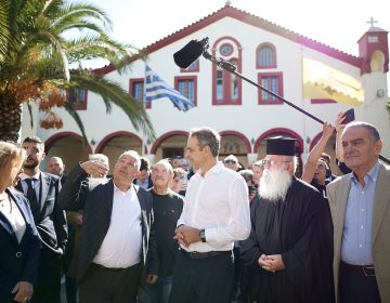 Μητσοτάκης από τη Λήμνο: Διορθώσαμε μια μεγάλη αδικία με την εξίσωση της μείωσης του ΦΠΑ για όλα τα νησιά κάτω των 20.000 κατοίκων