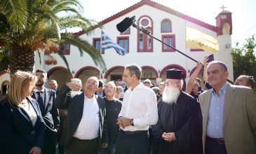 Μητσοτάκης από τη Λήμνο: Διορθώσαμε μια μεγάλη αδικία με την εξίσωση της μείωσης του ΦΠΑ για όλα τα νησιά κάτω των 20.000 κατοίκων