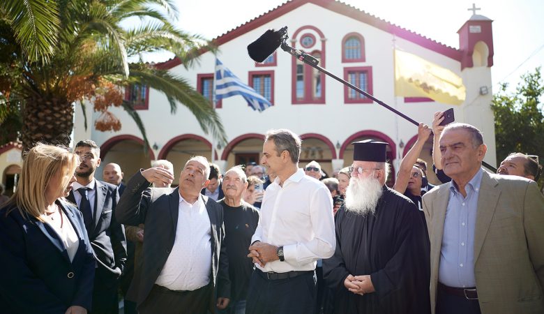 Μητσοτάκης από τη Λήμνο: Διορθώσαμε μια μεγάλη αδικία με την εξίσωση της μείωσης του ΦΠΑ για όλα τα νησιά κάτω των 20.000 κατοίκων