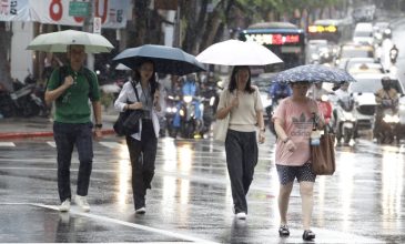 Δύο νεκροί και 30 αγνοούμενοι από τον τυφώνα Ραγκάσα στην Ταϊβάν