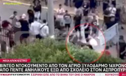 Βίντεο έχει καταγράψει τον άγριο ξυλοδαρμό 14χρονου στον Ασπρόπυργο – Οι νταήδες τον περικύκλωσαν