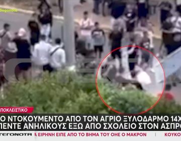 Βίντεο έχει καταγράψει τον άγριο ξυλοδαρμό 14χρονου στον Ασπρόπυργο – Οι νταήδες τον περικύκλωσαν