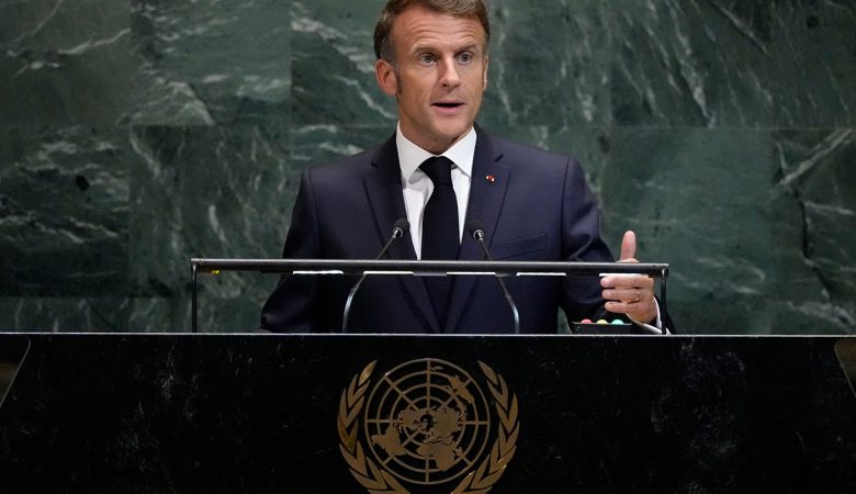 Μακρόν: Η κλιματική αλλαγή δεν είναι θέμα αντίληψης, αφού «η επιστήμη είναι σαφής»