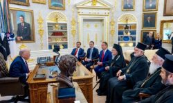 Αρχιεπίσκοπος Αμερικής Ελπιδοφόρος: Είμαι βαθιά ευγνώμων στον Πρόεδρο Τραμπ για το θέμα της Θεολογικής Σχολής της Χάλκης