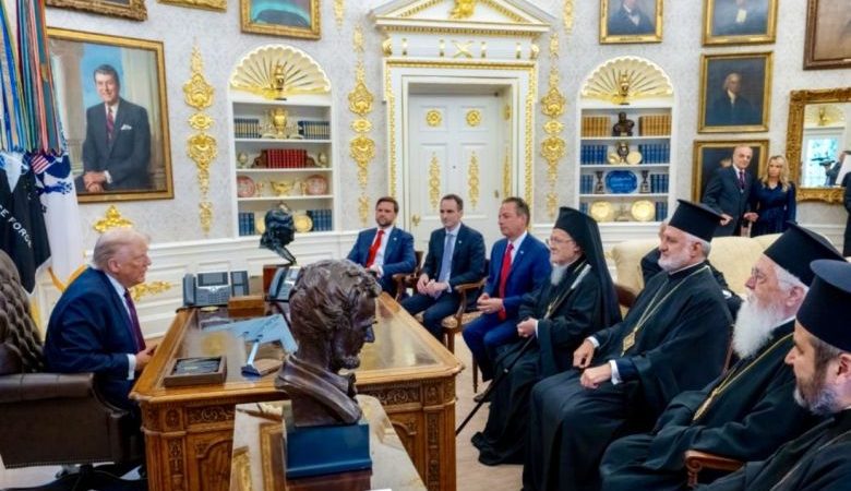 Αρχιεπίσκοπος Αμερικής Ελπιδοφόρος: Είμαι βαθιά ευγνώμων στον Πρόεδρο Τραμπ για το θέμα της Θεολογικής Σχολής της Χάλκης