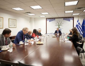 Συναντήσεις του Κυριάκου Μητσοτάκη με εκπροσώπους αμερικανοεβραϊκών οργανώσεων