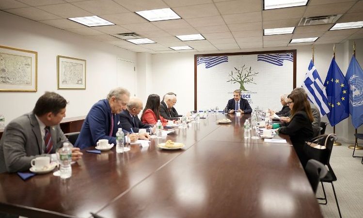 Συναντήσεις του Κυριάκου Μητσοτάκη με εκπροσώπους αμερικανοεβραϊκών οργανώσεων