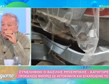 Μικρούτσικος για Μπισμπίκη: «Ο Βασίλης πίνει, είναι ασθενής, κάνει κακό στον εαυτό του και στη Δέσποινα»