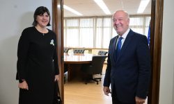 Με την ηγεσία του υπουργείου Δικαιοσύνης συναντήθηκε η επικεφαλής της Ευρωπαϊκής Εισαγγελίας