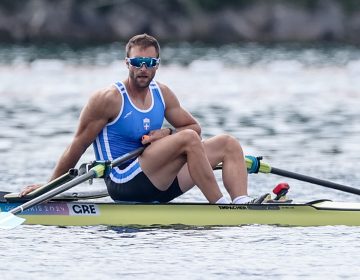 Συλλέκτης μεταλλίων ο Στέφανος Ντούσκος: Κέρδισε το αργυρό στο σπριντ 500μ. στην Σανγκάη
