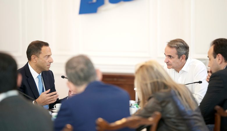 Μητσοτάκης στον αντιπρόεδρο της Google: Αποδίδουμε πολύ μεγάλη σημασία στην προστασία των παιδιών στο διαδίκτυο