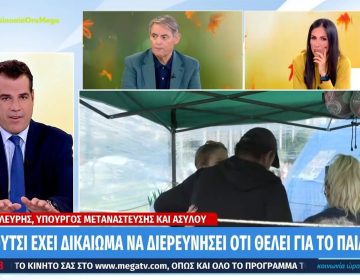 Πλεύρης: Ο Ρούτσι έχει δικαίωμα να διερευνήσει ό,τι θέλει για το παιδί του