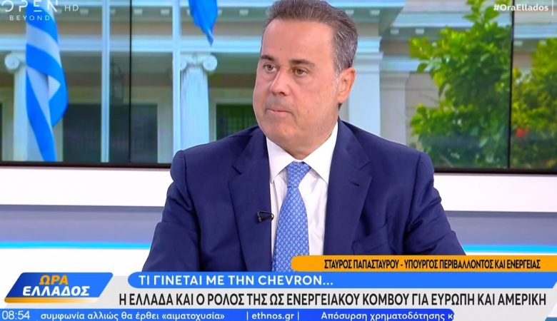 Παπασταύρου: «Το έργο της ηλεκτρικής διασύνδεσης θα βάλει τέλμα στην απομόνωση της Κύπρου»
