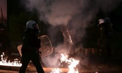 Επεισόδια έξω από την ισραηλινή πρεσβεία στην πορεία για αλληλεγγύη στην Παλαιστίνη