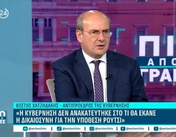 Χατζηδάκης: «Το κόμμα Σαμαρά μάς απασχολεί πιο πολύ από το κόμμα Τσίπρα»