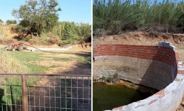 Μπάζωσαν ρέμα στη Χαλκιδική και ανακατασκευάσαν πηγάδι για να ποτίζουν τα χωράφια τους