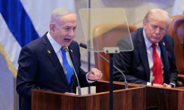 Ο Νετανιάχου δηλώνει ενώπιον της Κνεσέτ «προσηλωμένος στην ειρήνη αυτή»