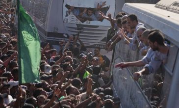 Συνολικά 1.968 Παλαιστίνιοι αποφυλακίστηκαν σε αντάλλαγμα για την επιστροφή των 20 Ισραηλινών ομήρων