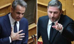 Μητσοτάκης σε Ανδρουλάκη: «Αν ήσαστε στη θέση μου τι θα κάνατε; θα πιάνατε τον κ. Τραμπ από το πέτο και θα του λέγατε go back;»
