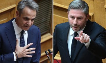 Μητσοτάκης σε Ανδρουλάκη: «Αν ήσαστε στη θέση μου τι θα κάνατε; θα πιάνατε τον κ. Τραμπ από το πέτο και θα του λέγατε go back;»