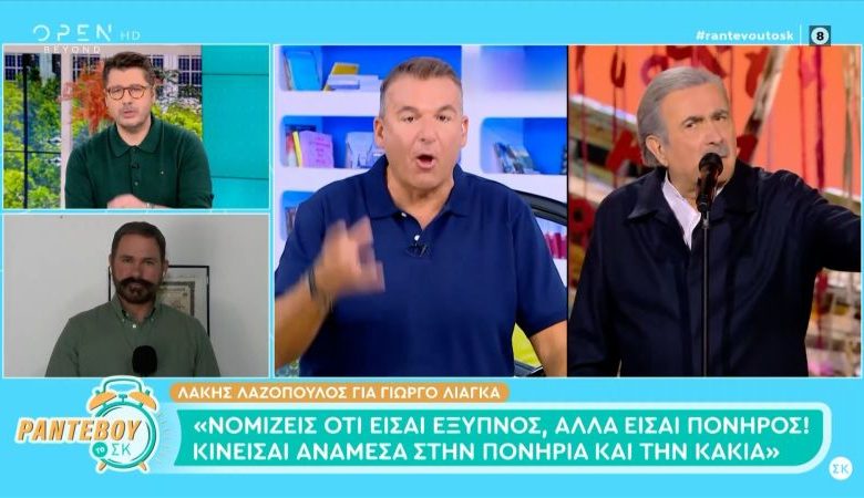 Λάμπρος Κωνσταντάρας κατά Λαζόπουλου: «Έχει βρει τώρα παιχνιδάκι, κακία είναι η εμμονικότητα που έχει»