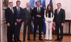 Συνάντηση Μητσοτάκη με υπουργούς των ΗΠΑ: «Ελλάδα η φυσική πύλη εισόδου του αμερικανικού υγροποιημένου φυσικού αερίου στην Ευρώπη»