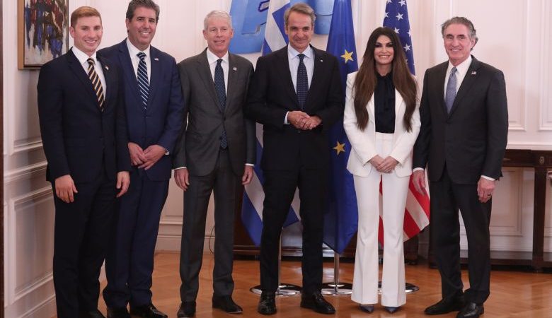 Συνάντηση Μητσοτάκη με υπουργούς των ΗΠΑ: «Ελλάδα η φυσική πύλη εισόδου του αμερικανικού υγροποιημένου φυσικού αερίου στην Ευρώπη»