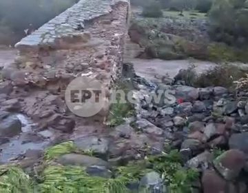 Σοβαρά προβλήματα από την κακοκαιρία σε Καλλονή και Σκάλα