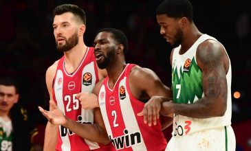 Euroleague: «Πάγωσαν» στον Ολυμπιακό με το νέο τραυματισμό του Κίναν Έβανς, παρά την άνετη νίκη επί της Ζαλγκίρις