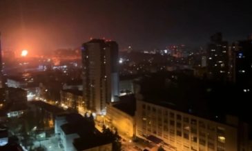 Eυρείας κλίμακας ρωσική επιδρομή με drones και πυραύλους στο Κίεβο – Ένας νεκρός και 15 τραυματίες