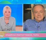 Ο Ανδρέας Μικρούτσικος για την υγεία του: «Αν δεν προσέξω, μπορεί να με στείλει στο νοσοκομείο»